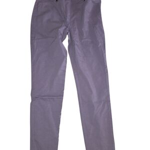 Maurices Womens Pull On Skinny Ankle Pants Medium Regular Mid Rise Nwt Purple